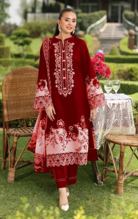 Alzohaib1356 A By Pure Cotton Pakistani Salwar Suits Wholesale Price In Surat
